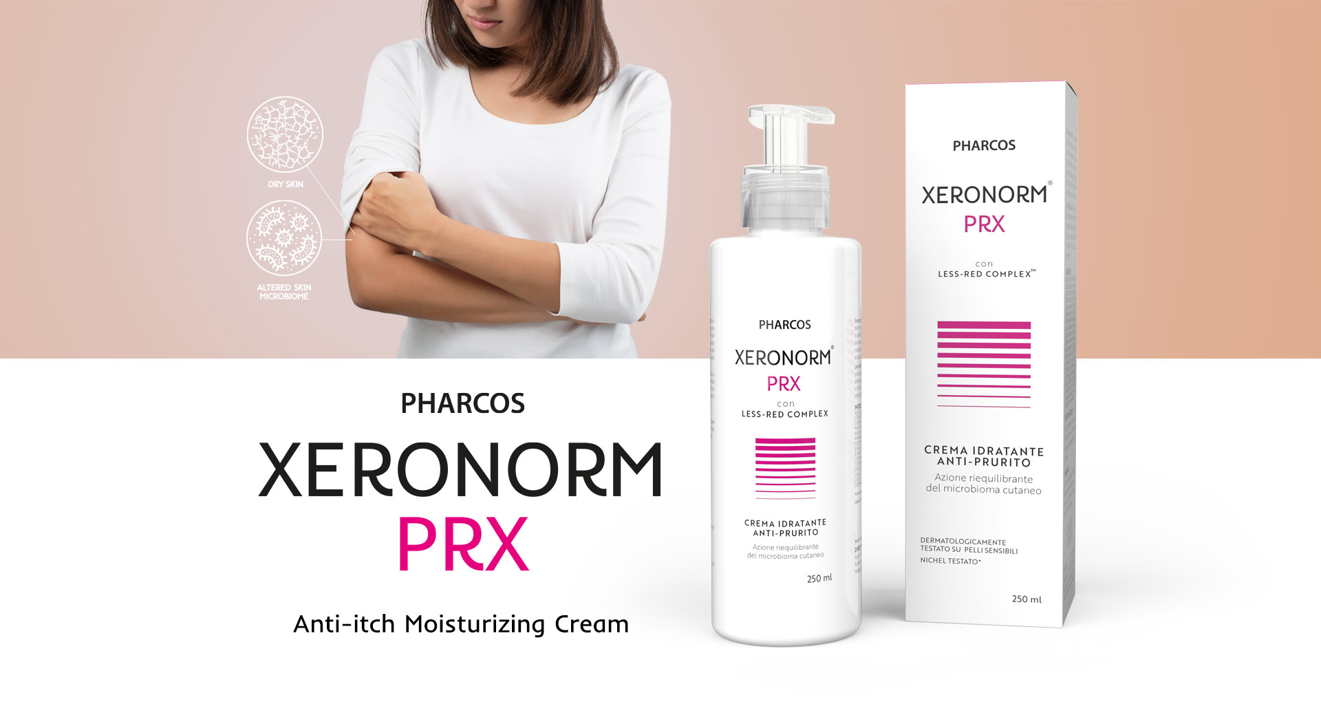Xeronorm crea idratante anti-prurito